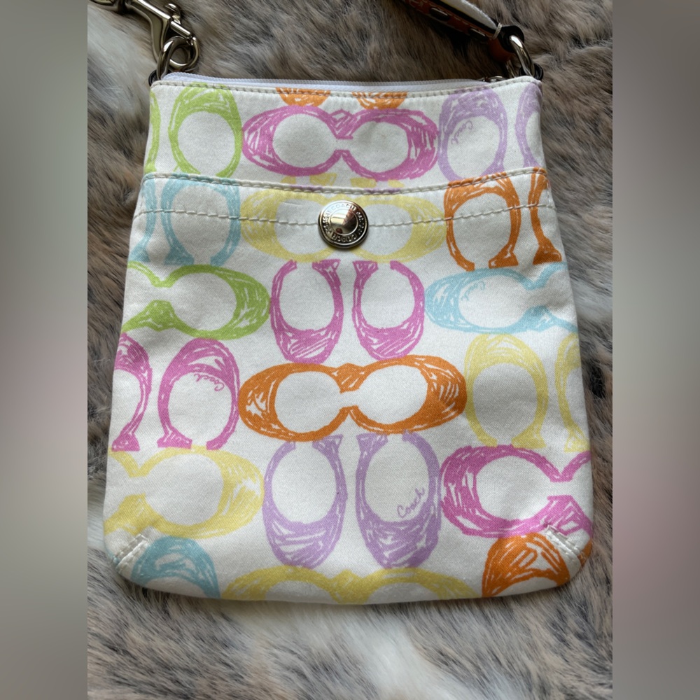 Coach Crossbody Scribble Bag Logo C